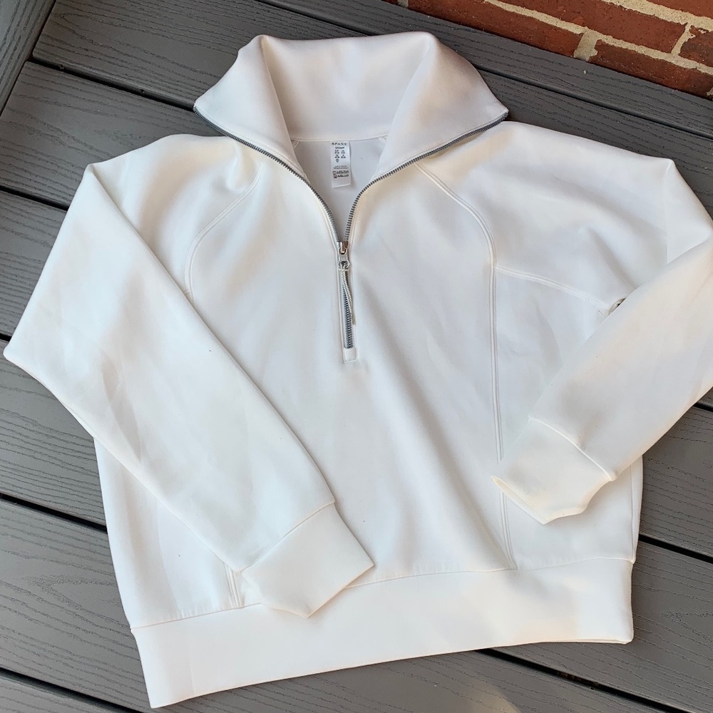 Spanx Airessentials Half Zip Pullover - image 2